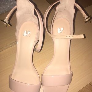 nude pink heels